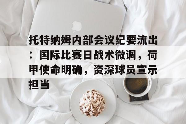 开云体育-关于托特纳姆内部会议纪要流出：国际比赛日战术微调，荷甲使命明确，资深球员宣示担当的信息